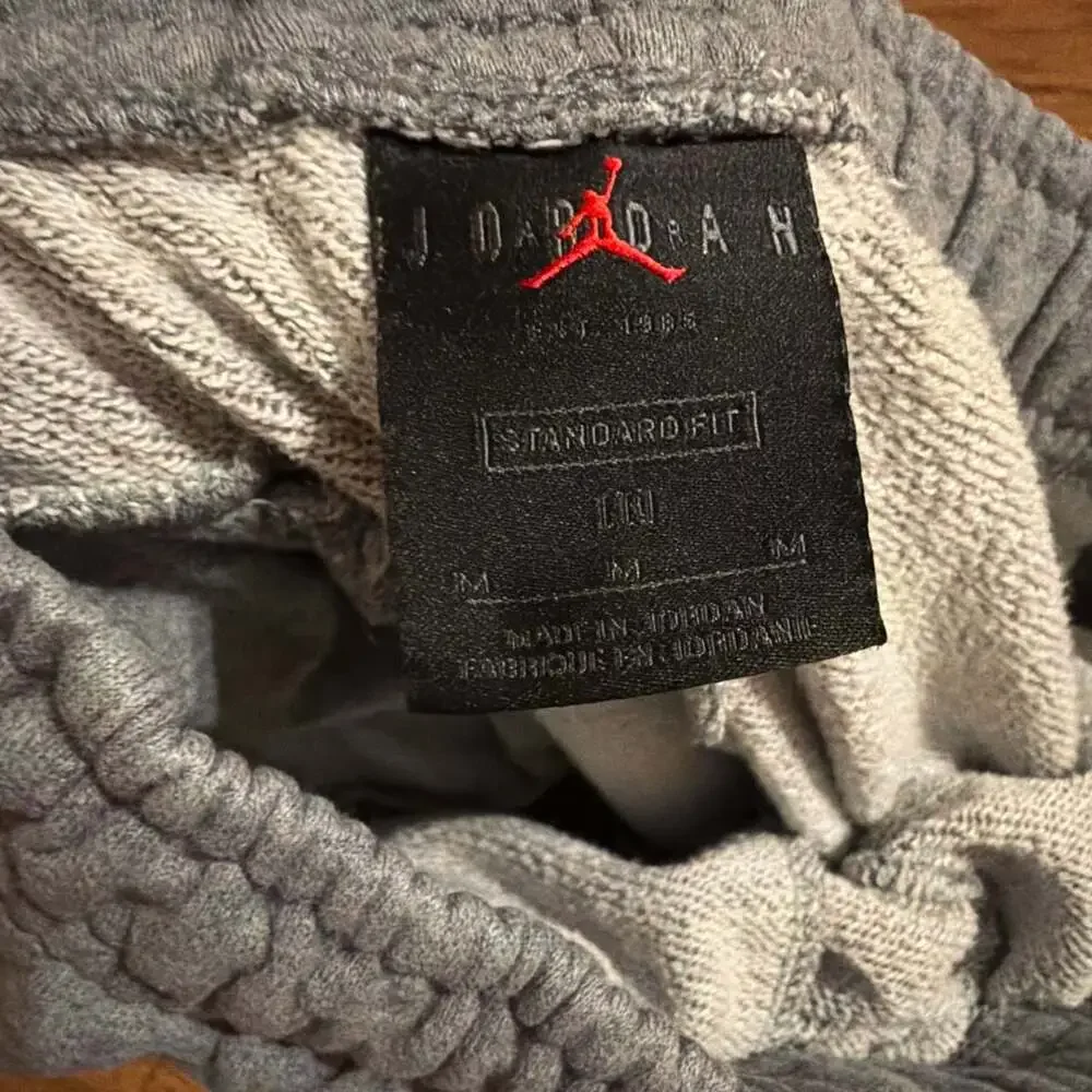 Jordan Jumpman Classics Fleece Pants Gray Men's Medium